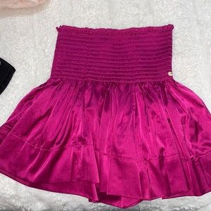 Magenta skort